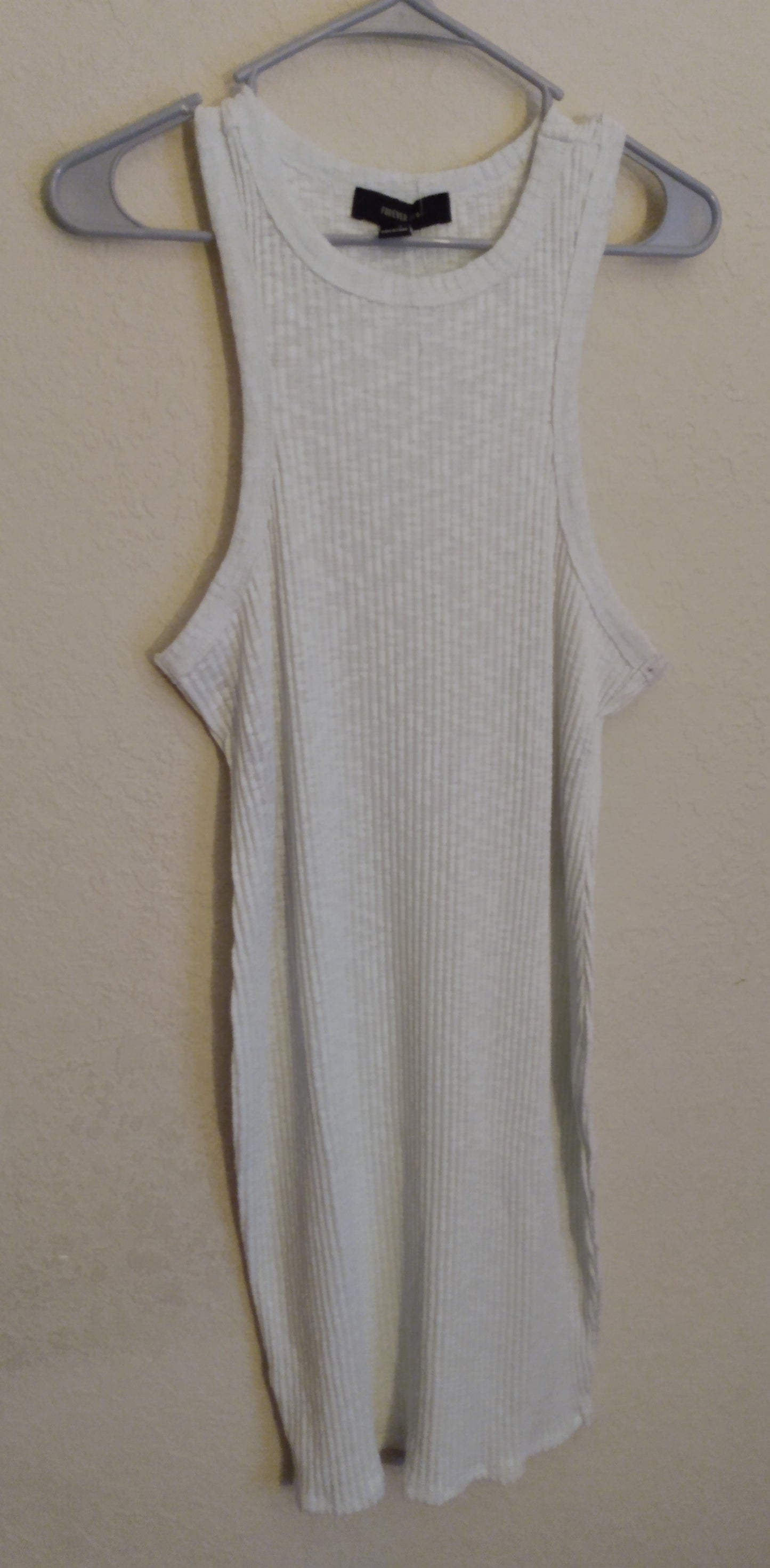 Sleeveless Light Green Knit Dress