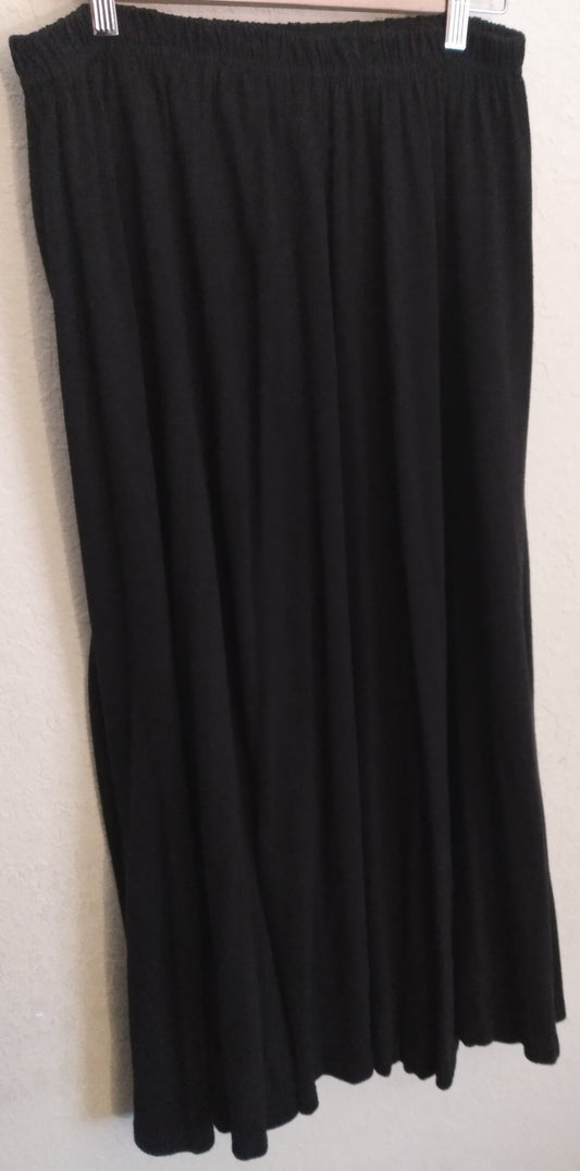 Black Elastic Band Skirt