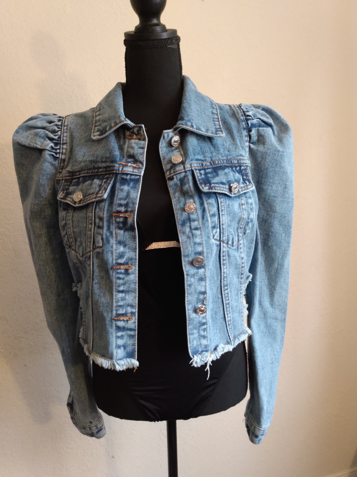 Crop Top Denim Jacket