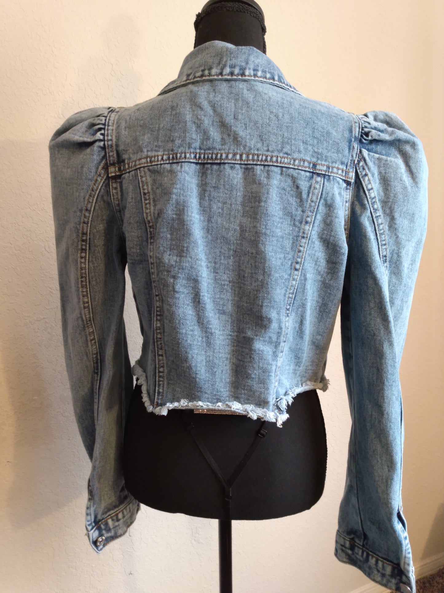 Crop Top Denim Jacket