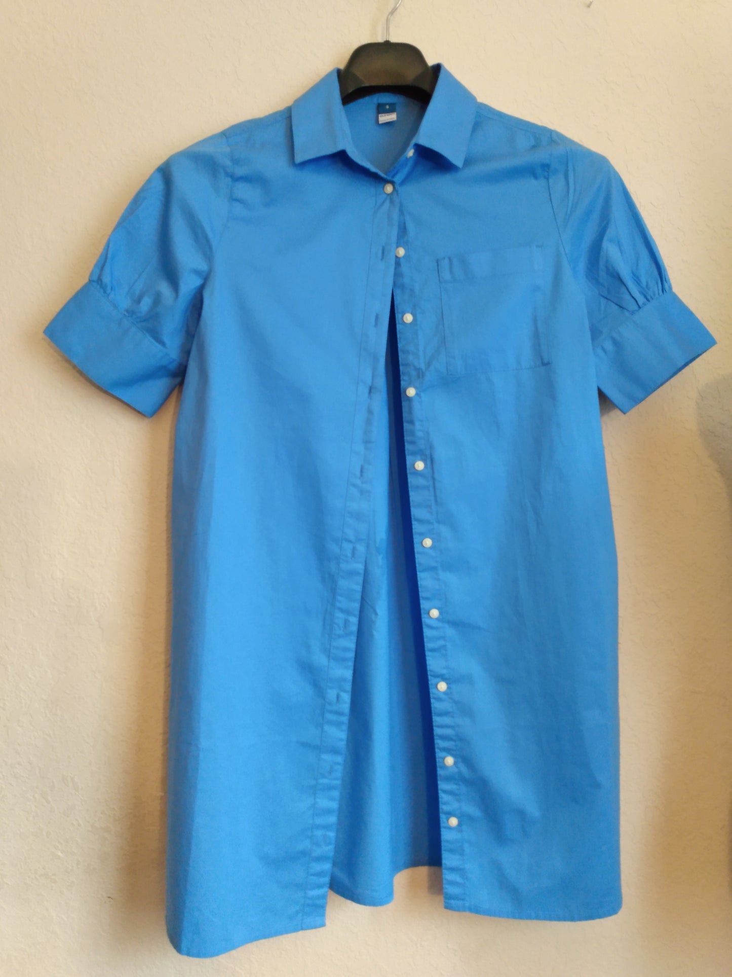 Short Sleeve Shirt Dress