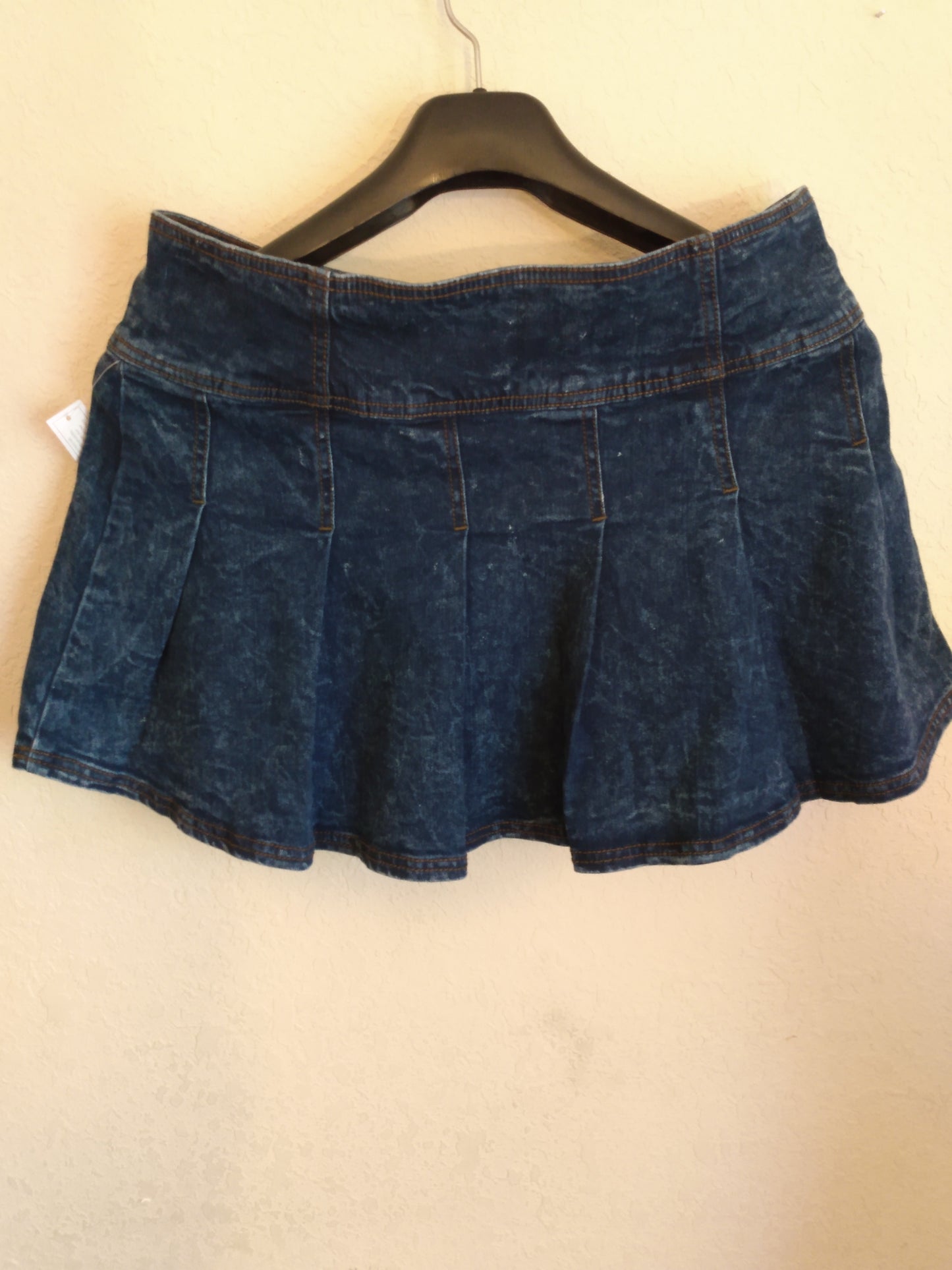 Stonewashed Denim Skirt