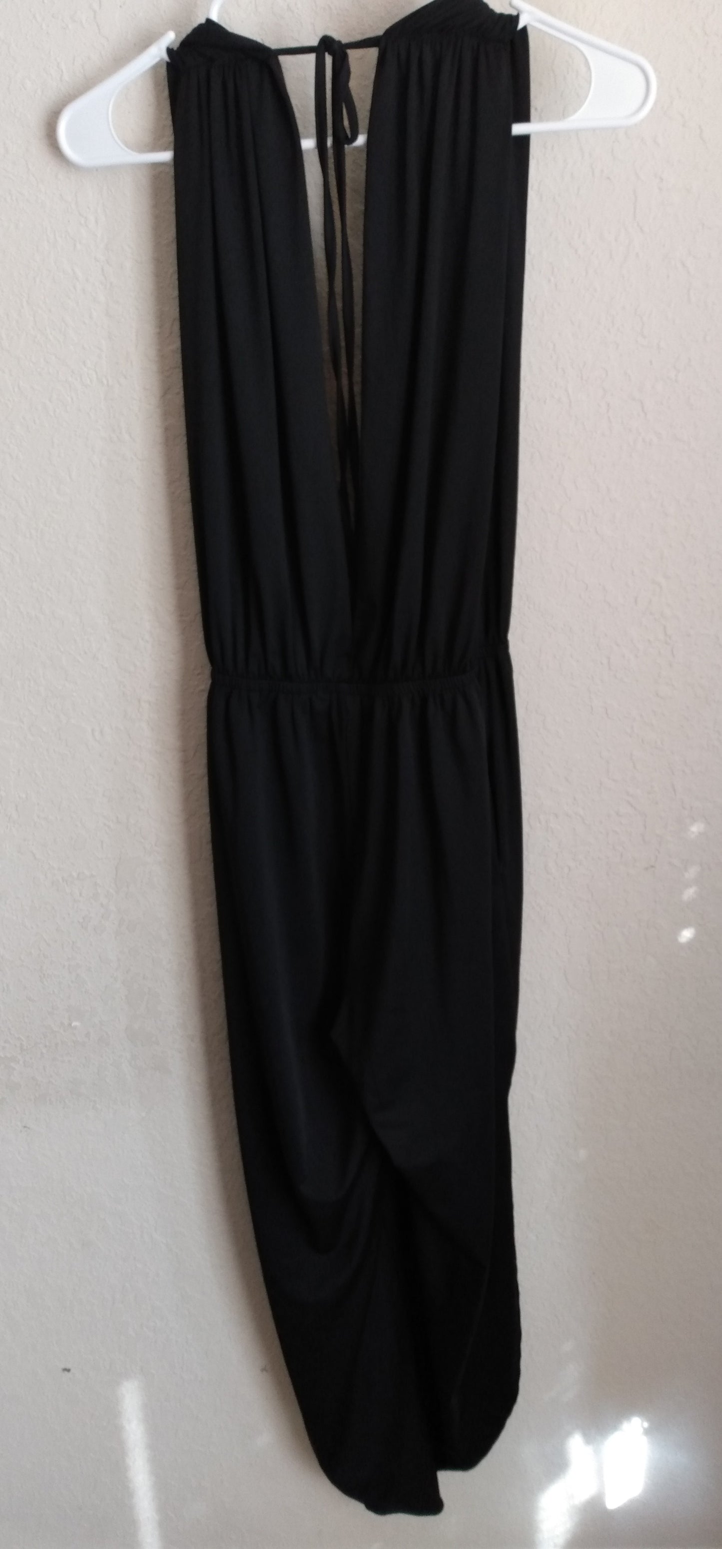 Sleeveless Black Jumpsuit