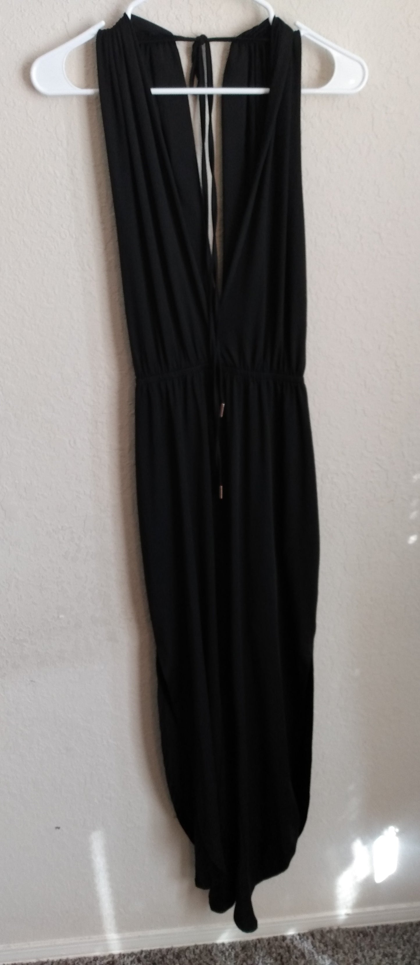 Sleeveless Black Jumpsuit