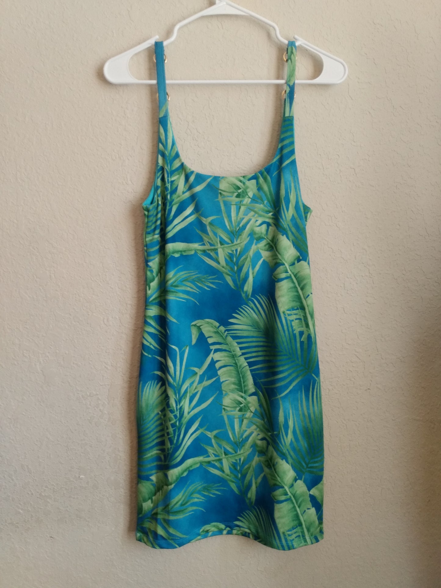 Blue and Green Sun Dress