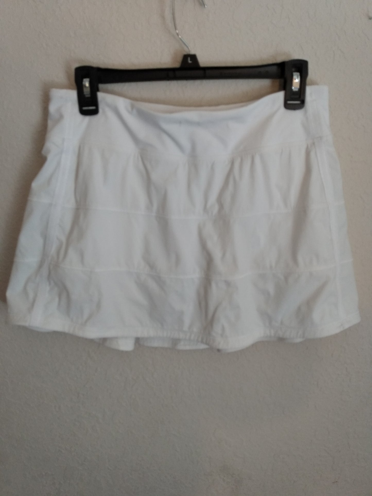 Petite White Tennis Skirt