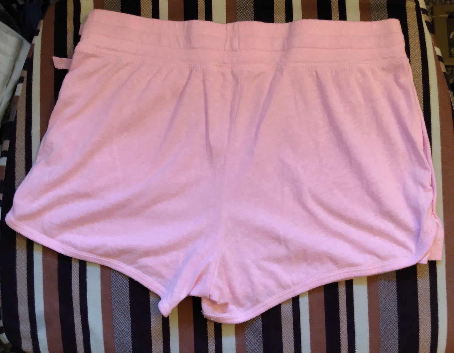 Pink Terry Cloth Shorts