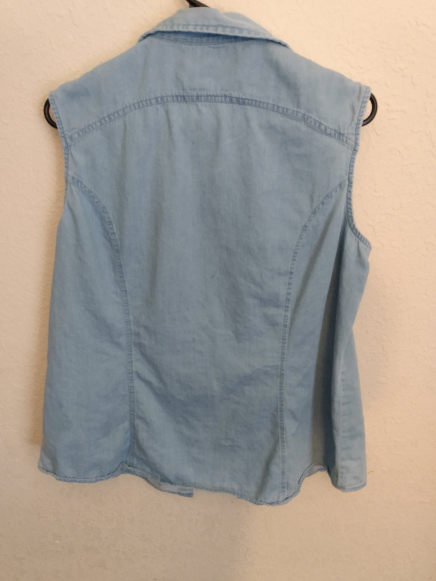 Sleeveless Denim Jacket