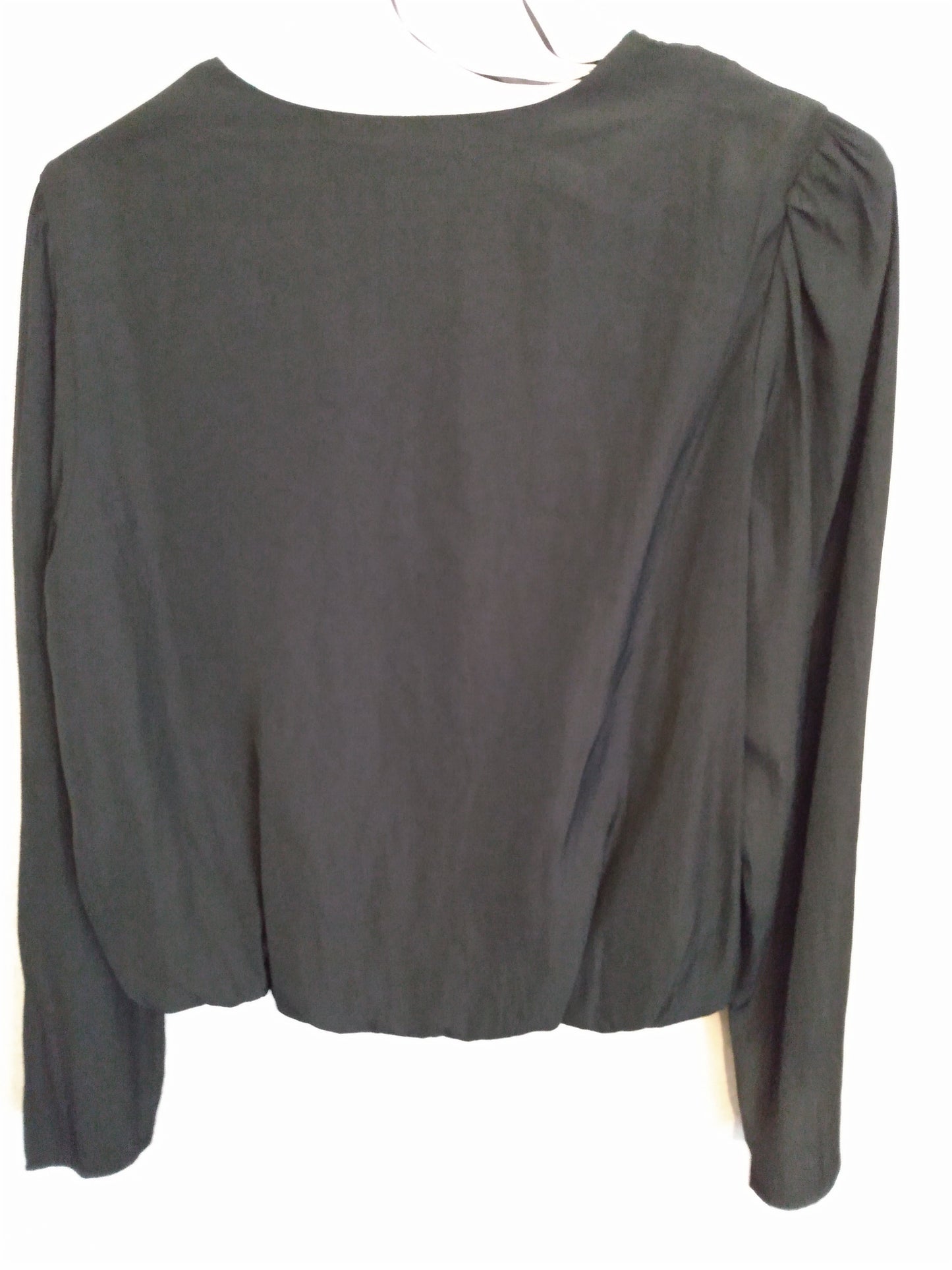 Long Sleeve Black Summer Top