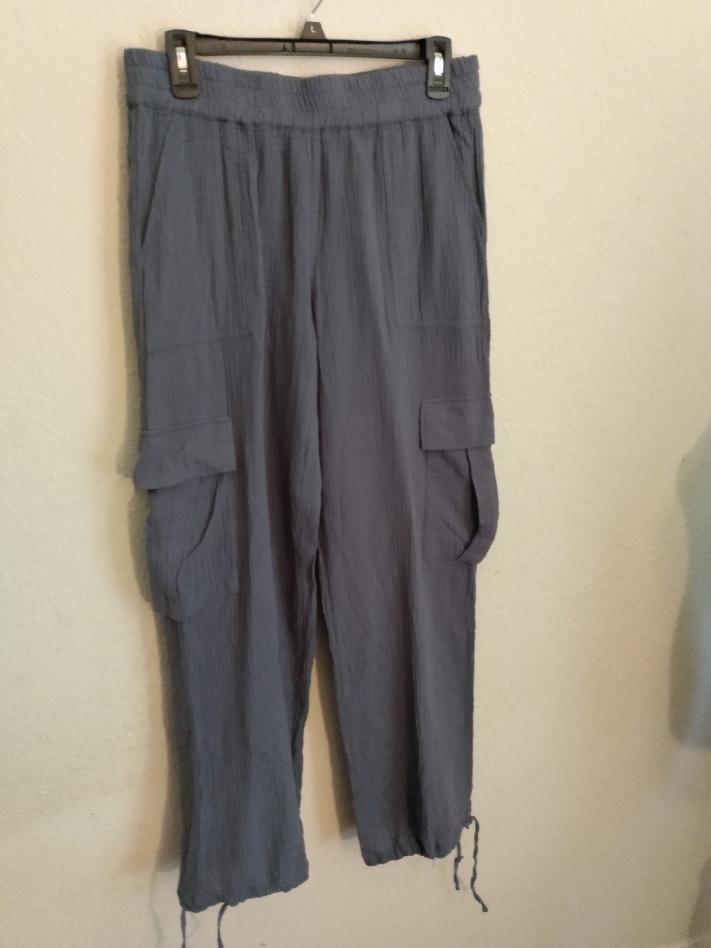 Gray Summer Cargo pants