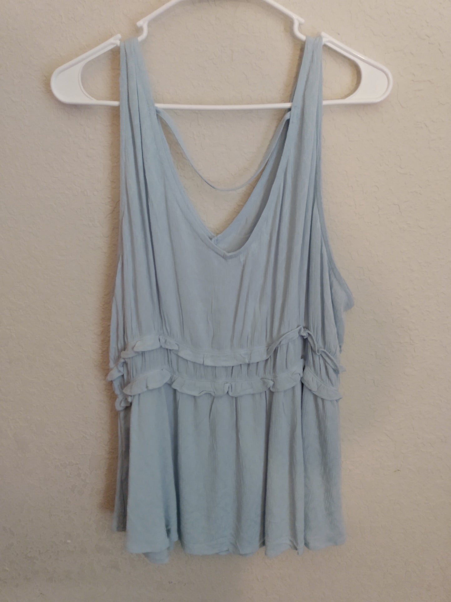 Light Blue Summer Top