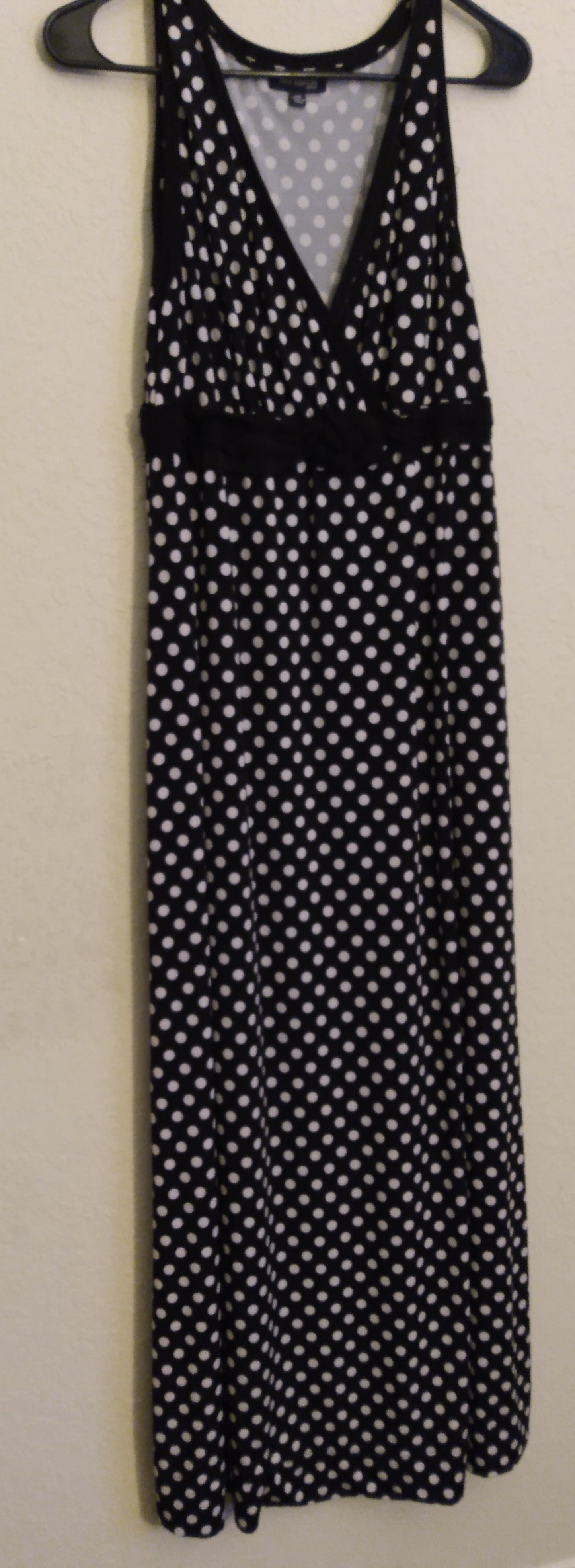 Sleeveless Polka Dot Dress