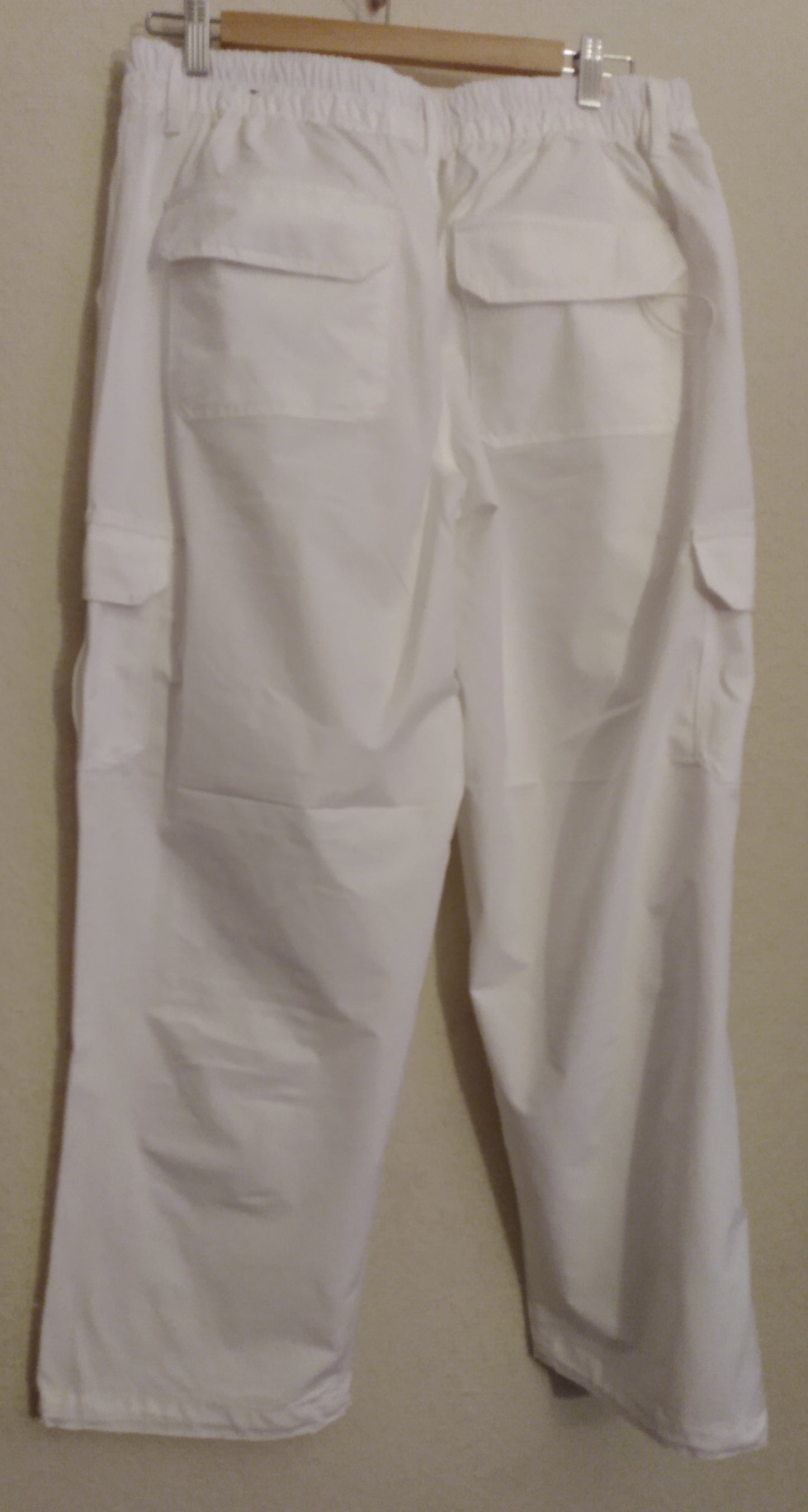 White Cargo Pants