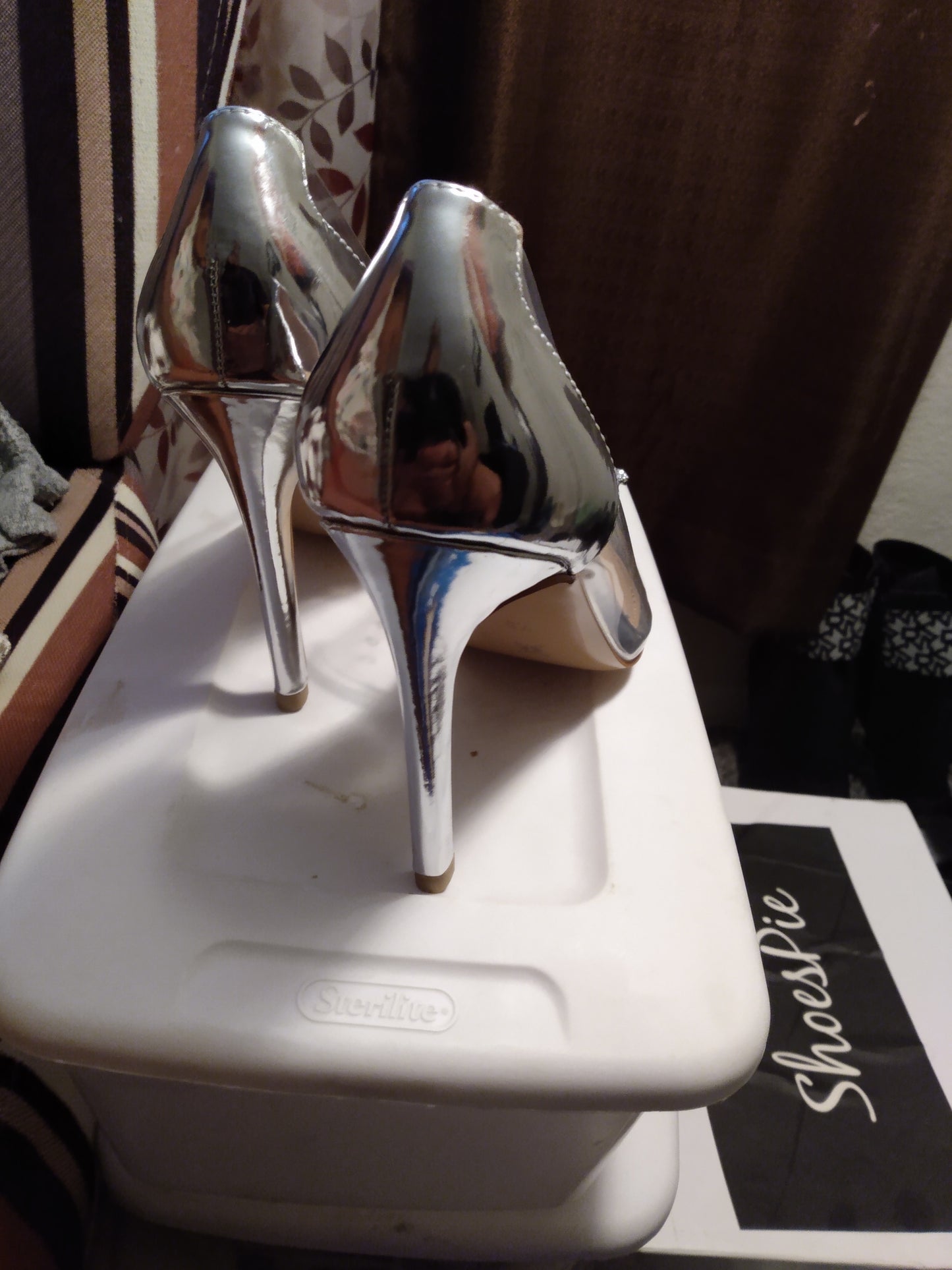 Crystal Box Clear Pumps