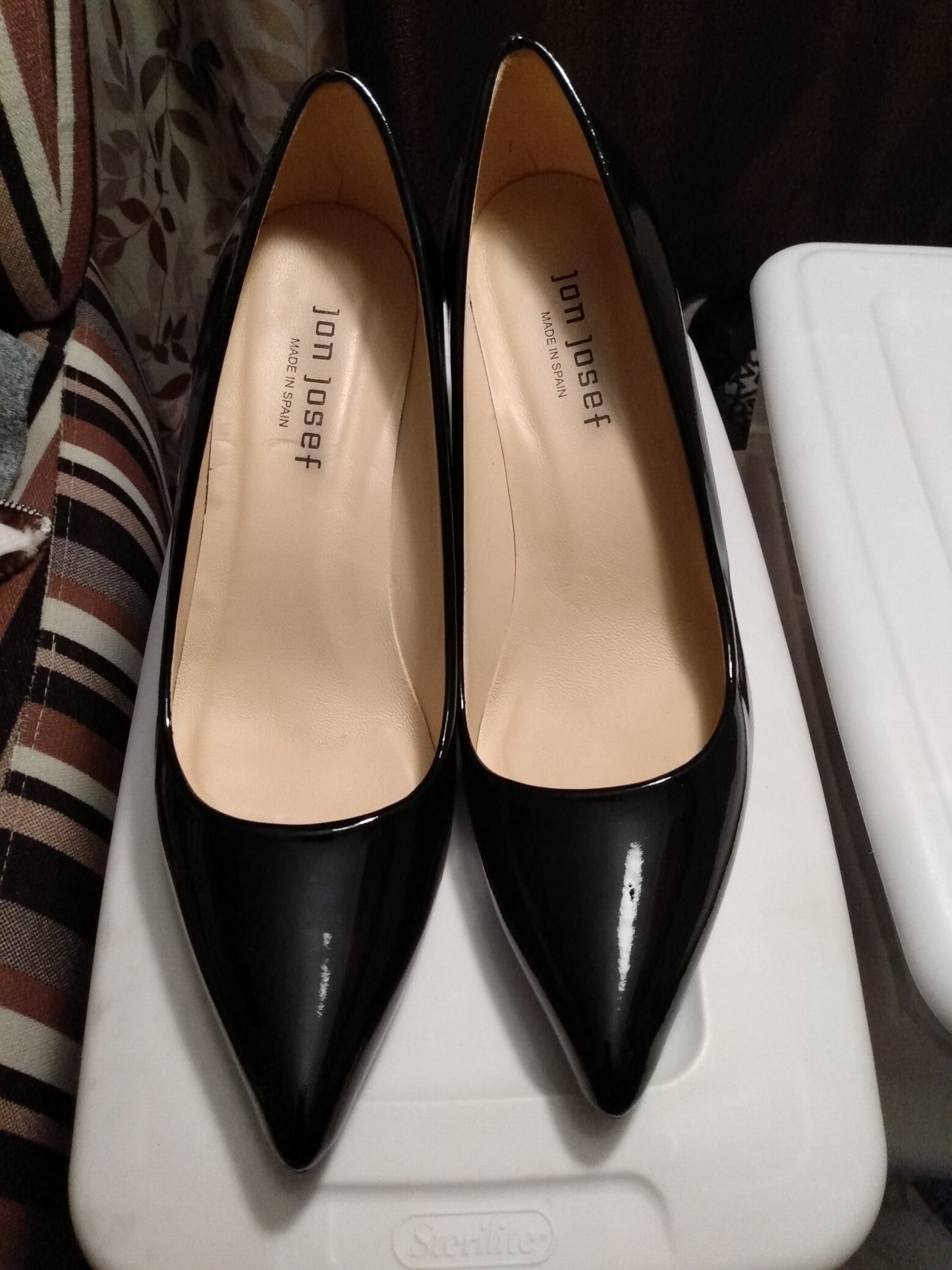 Black Patent Leather Pumps