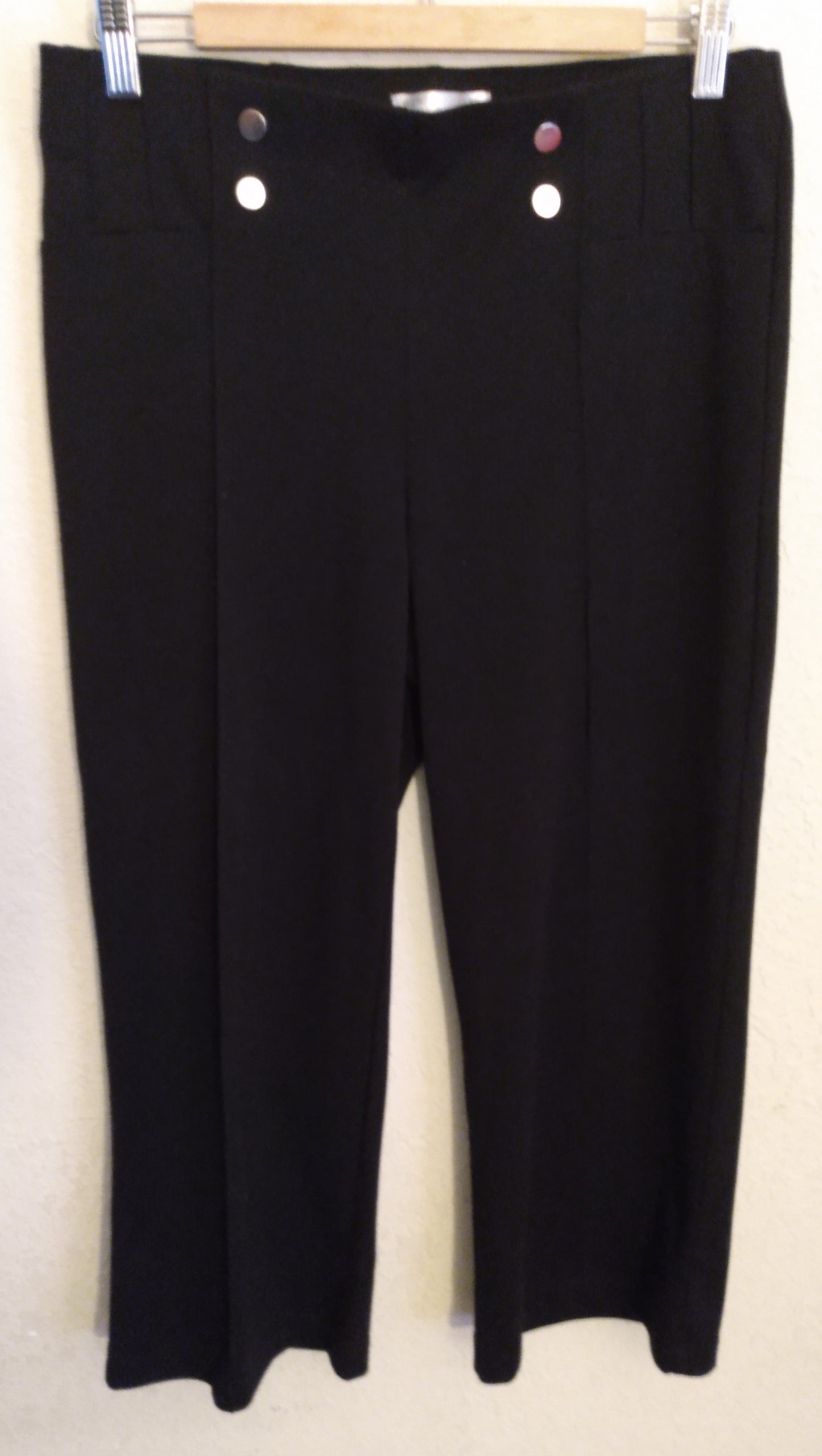 Black Dress Gaucho Pants