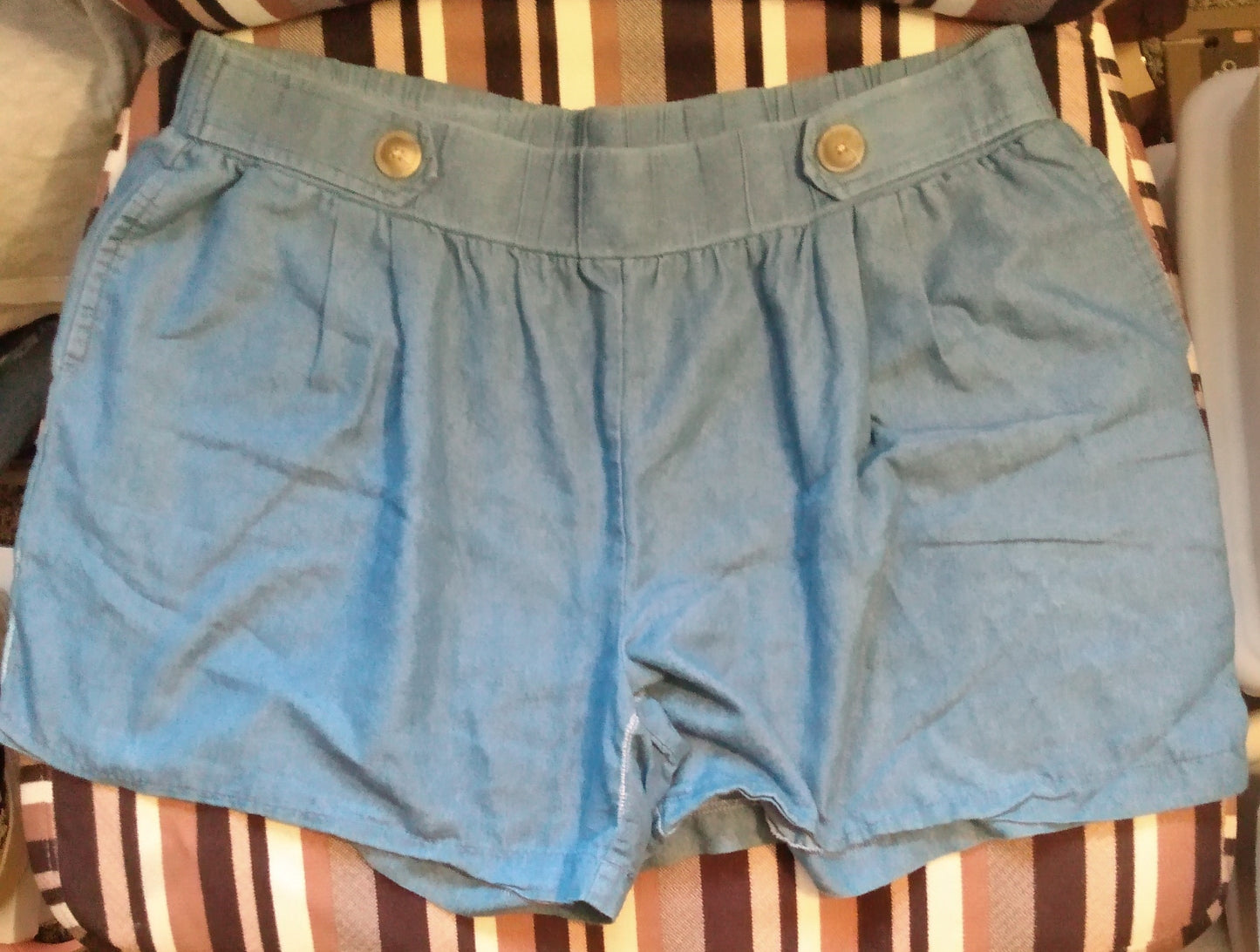 Light Denim Shorts