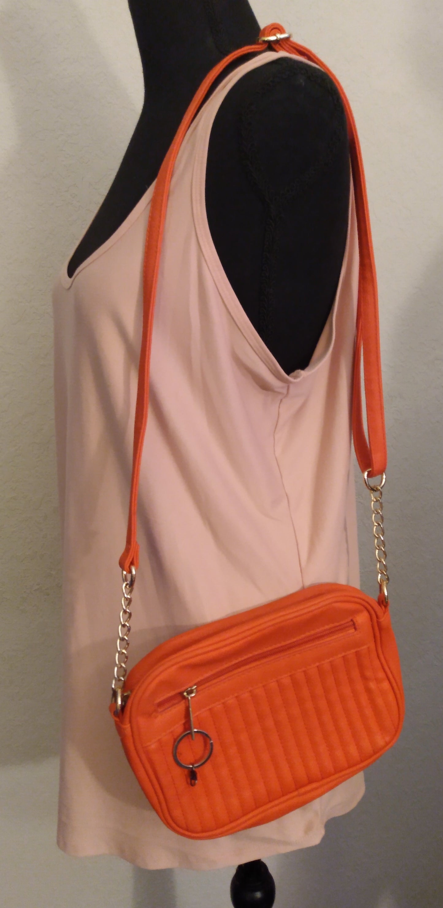 Orange Shoulder Bag