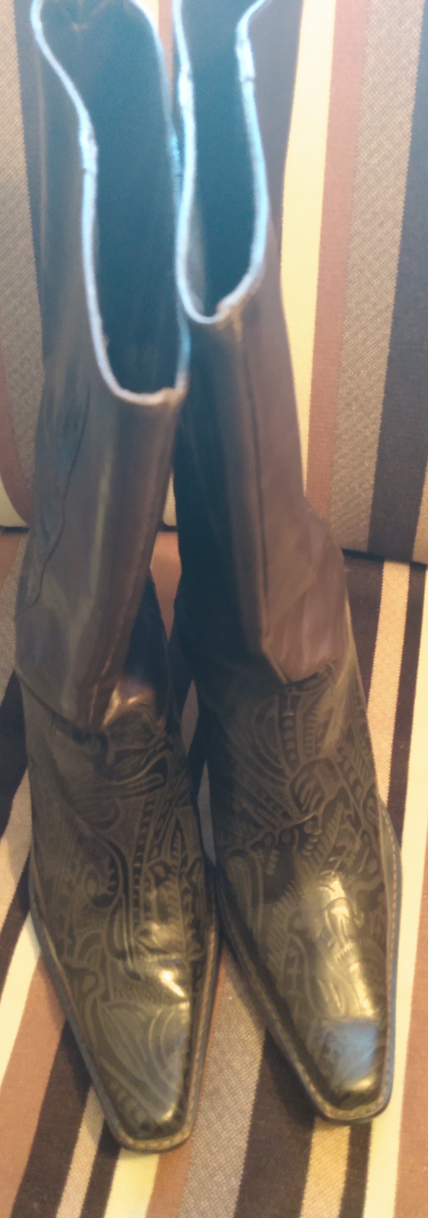 Calf High Cowboy Boots