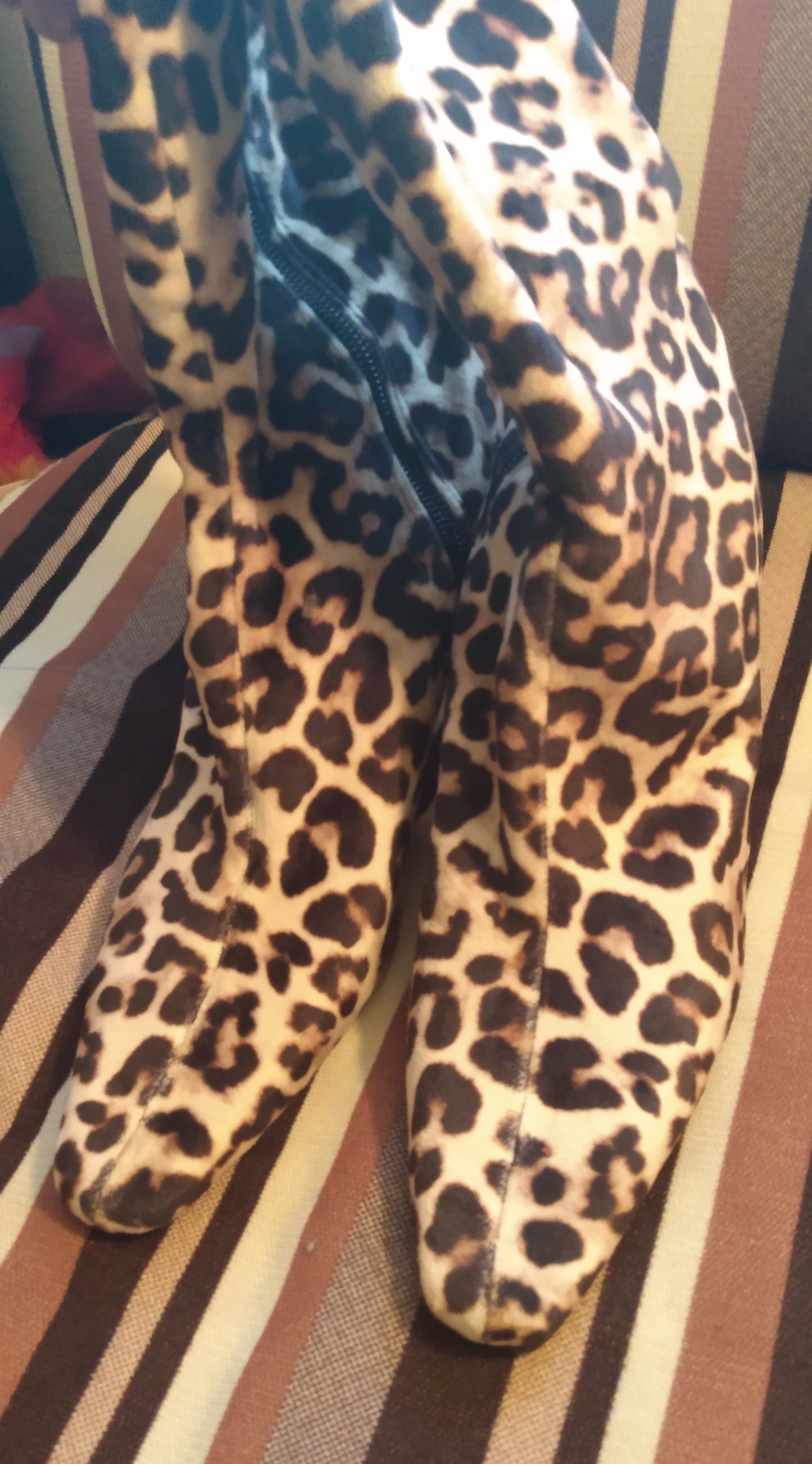 Leopard Print Boots