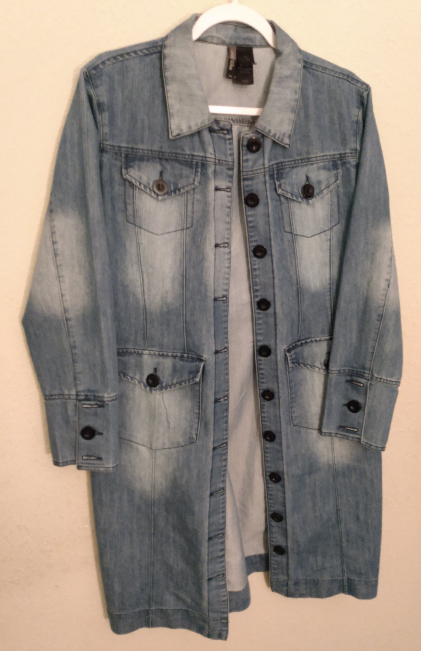 Denim Long Jacket