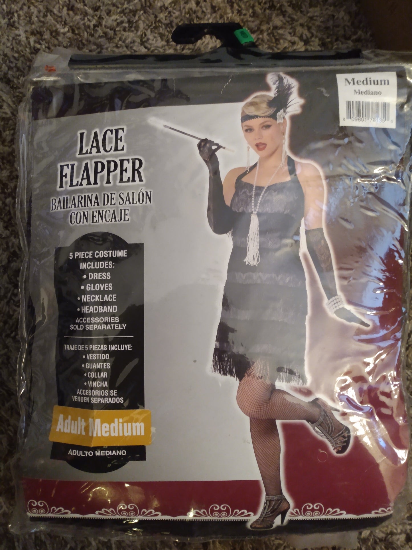 Halloween Costume Lace Flapper